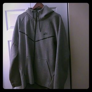 Grey & Black Nike Hoodie